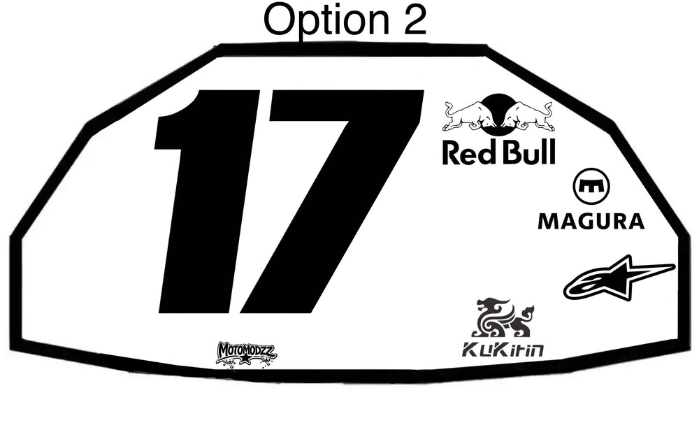 Kukirin front Decal
