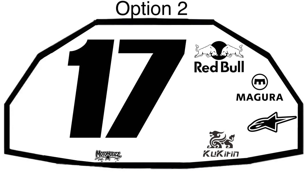 Kukirin front Decal