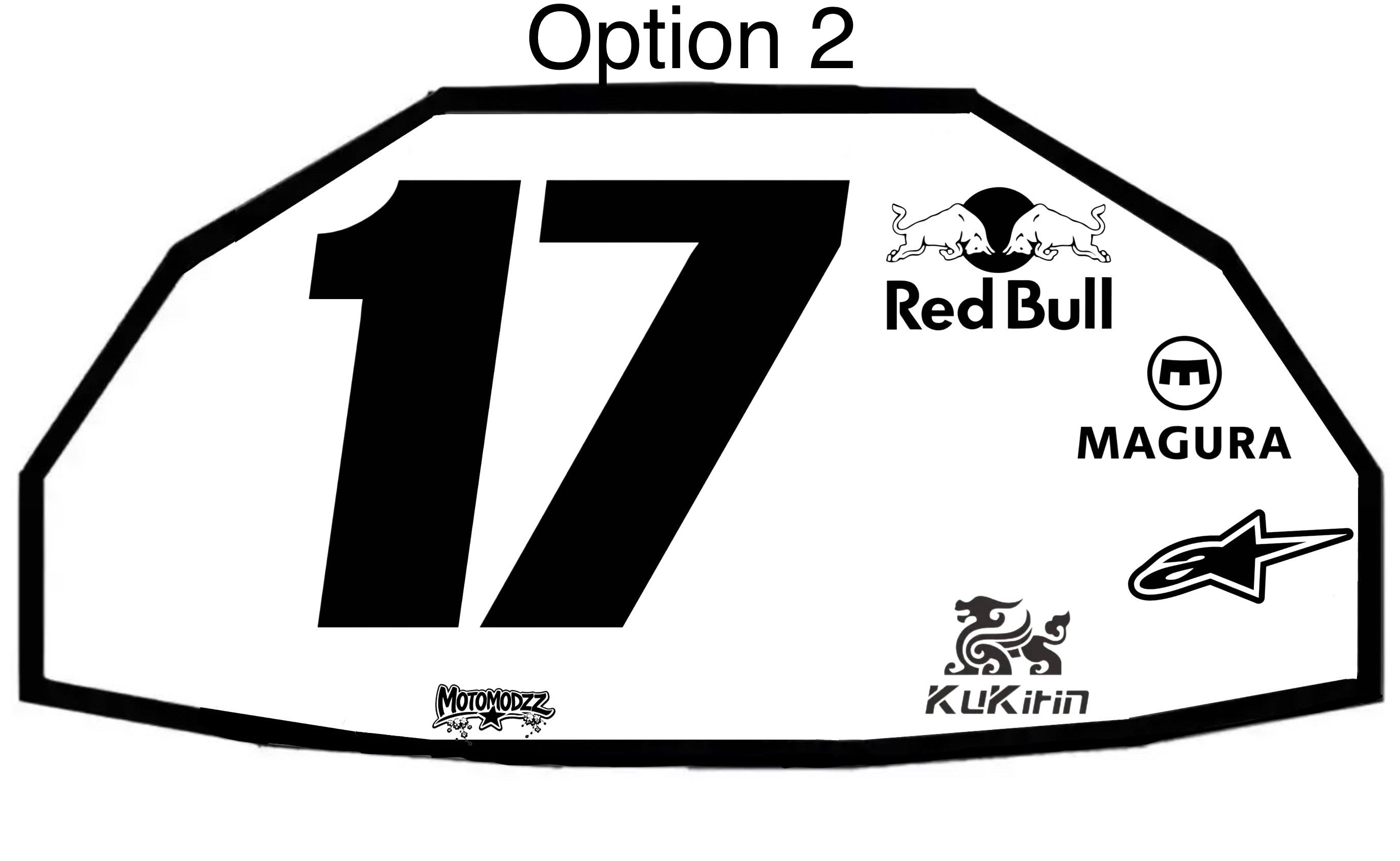Kukirin front Decal