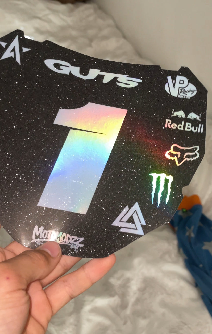 ODI plate decal