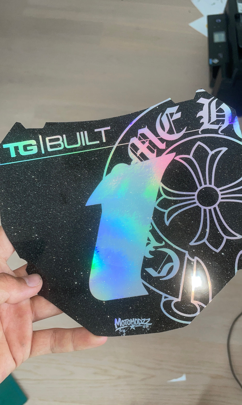 ODI plate decal