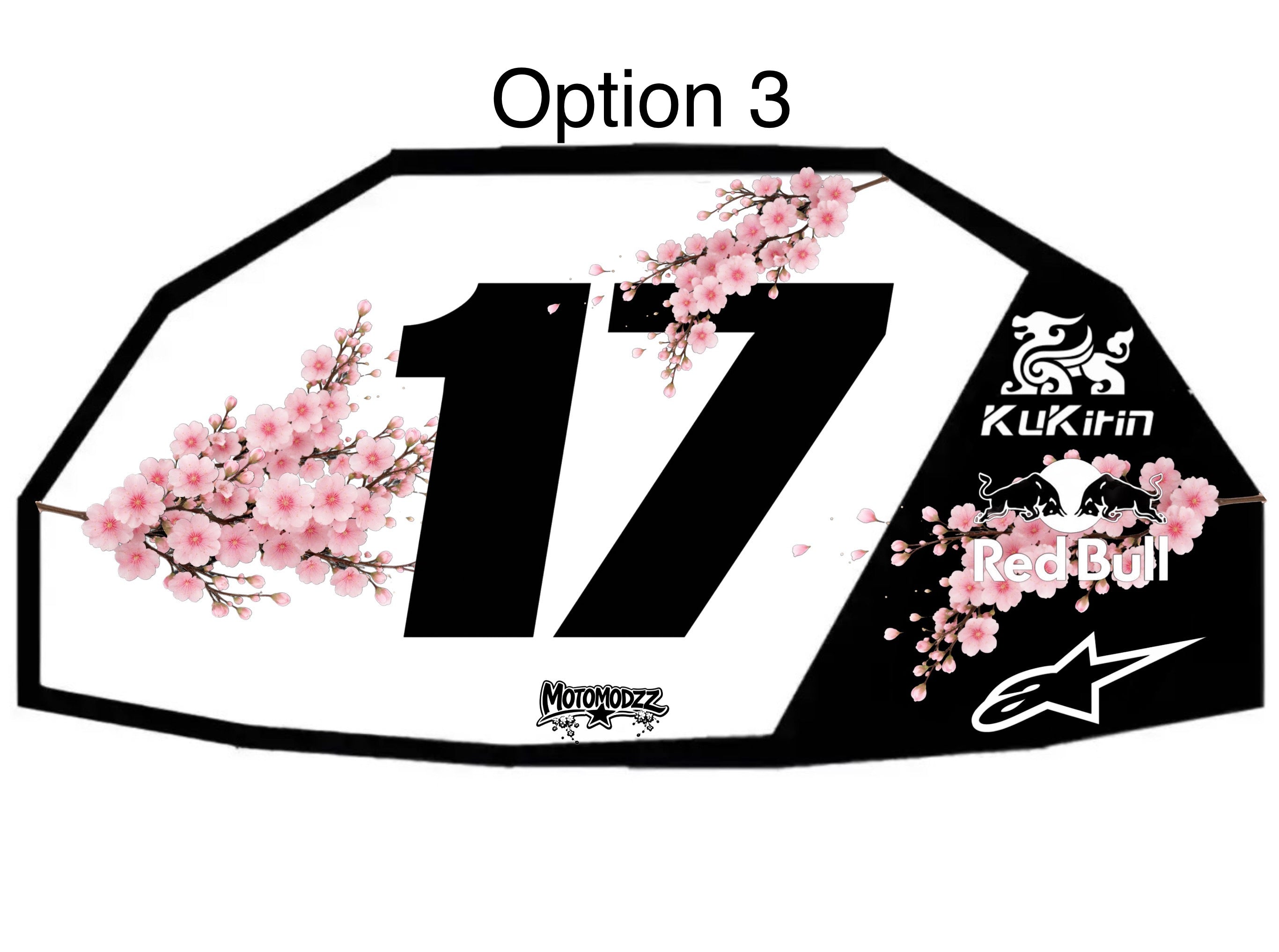 Kukirin front Decal