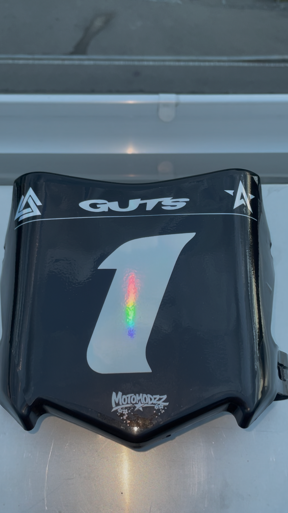 Motocutz Plate + Decal