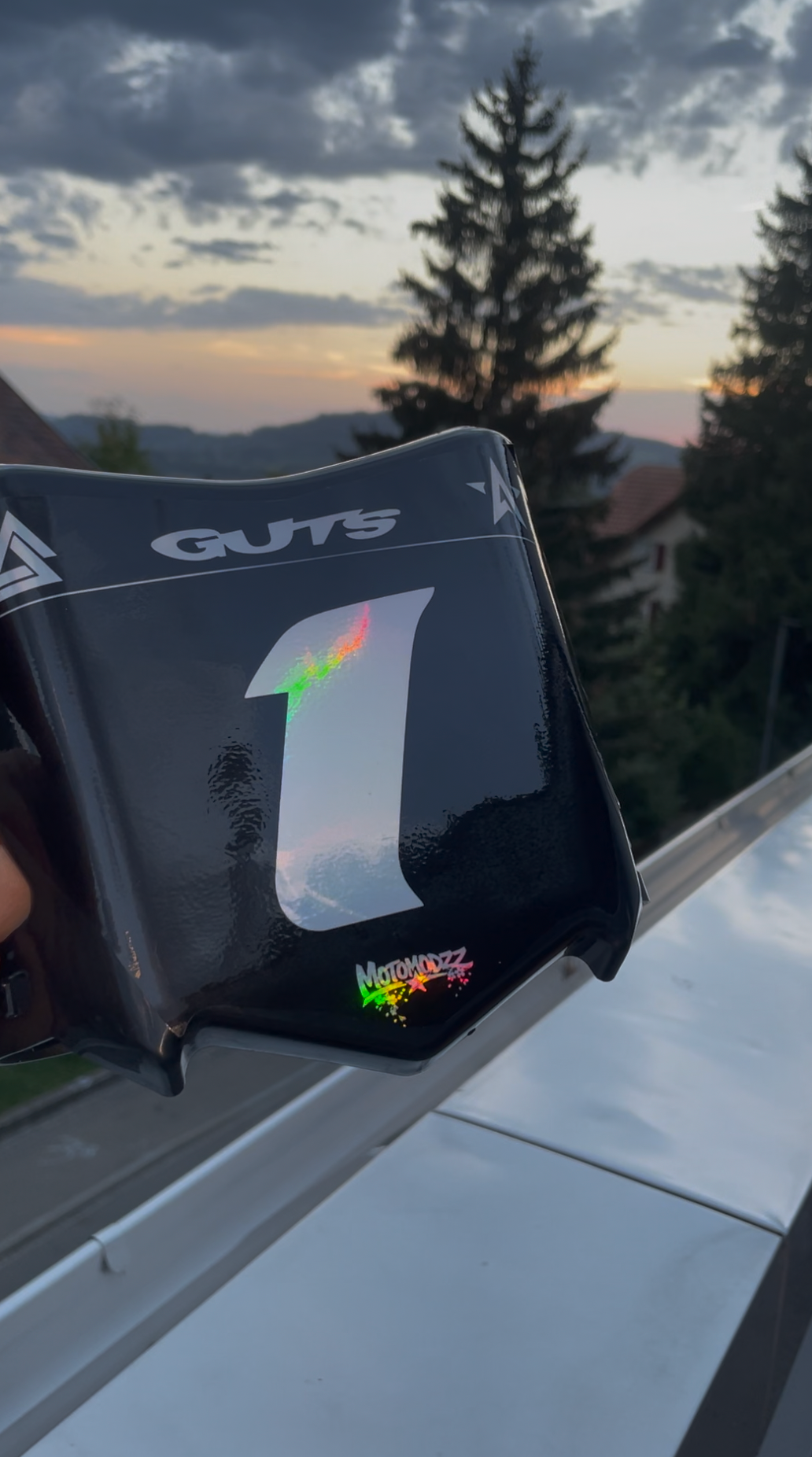 Motocutz Plate + Decal