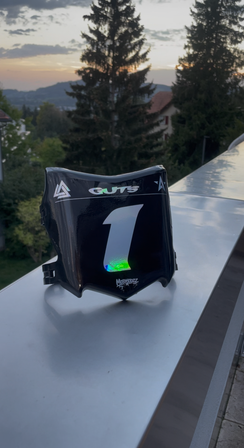 Motocutz Plate + Decal