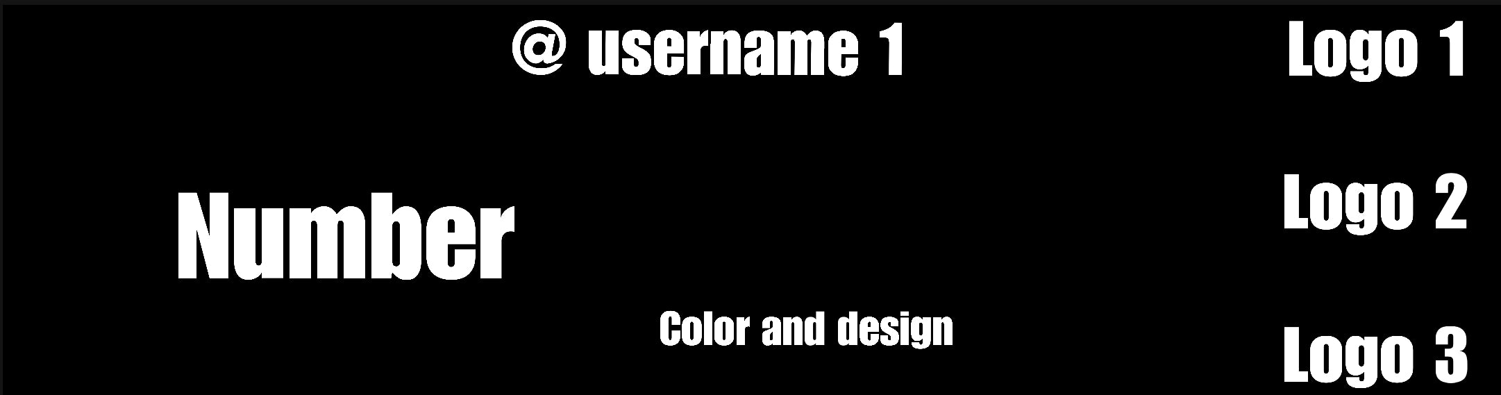 Custom side decal set
