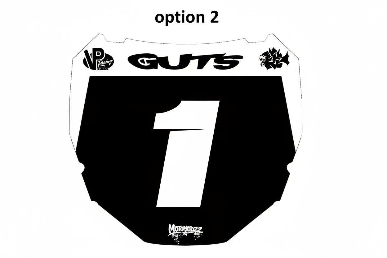 ODI plate decal